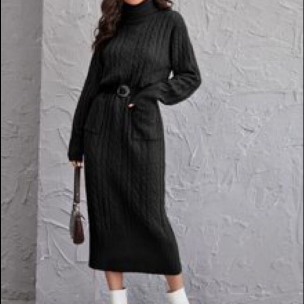 NEW Turtleneck Sweater Dress